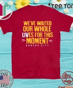 Our Whole Lives Kansas City Football 2020 T-Shirt