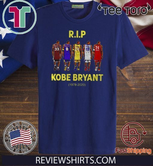 Rip Kobe Bryant greatest of all time 1978-2020 For T-Shirt