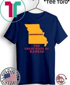 The Great State of Kansas Missouri Original T-Shirt