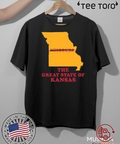 The Great State of Kansas Missouri Original T-Shirt