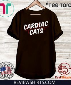 CARDIAC CATS CINCINNATI BEARCATS MEN'S BASKETBALL T-SHIRT