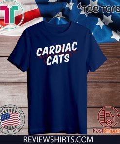 CARDIAC CATS CINCINNATI BEARCATS MEN'S BASKETBALL T-SHIRT