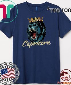 Capricorn Queen Gorilla Zodiac 2020 T-Shirt