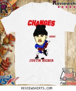 Changes Hockey Justin Bieber Official T-Shirt