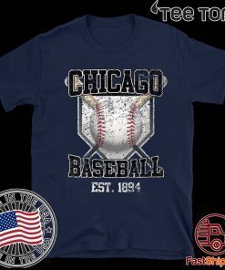 Vintage Chicago Baseball Est 1894 2020 T-Shirt
