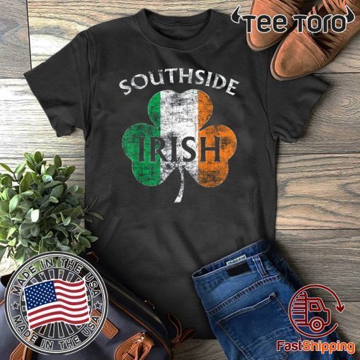 Chicago Southside Irish Flag St. Patrick's Day Official T-Shirt