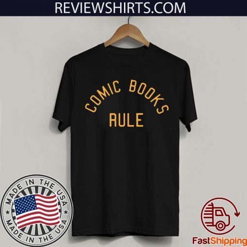 Comic Books Rule Official T-Shirt