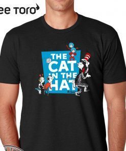 DR. SEUSS THE CAT IN THE HAT OFFICIAL T-SHIRT