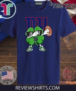 Dabbing Shamrock Football St Patrick’s Day NewYork Giant 2020 T-Shirt