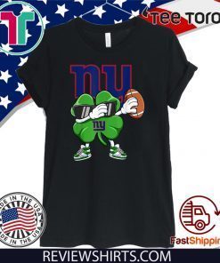 Dabbing Shamrock Football St Patrick’s Day NewYork Giant 2020 T-Shirt