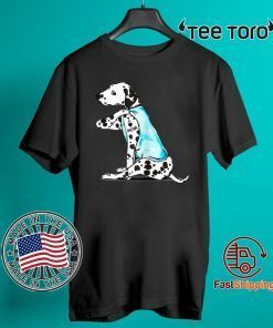Dalmatian Tattoos I Love MOM Sitting Mother's Day Gift T-Shirt