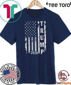 Trump 2020 American Flag Political 2020 T-Shirt