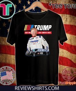 Donald Trump The Beast Presidential Limo Race Car #45 Shirt