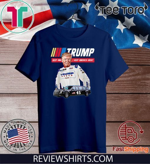 Donald Trump The Beast Presidential Limo Race Car #45 Shirt