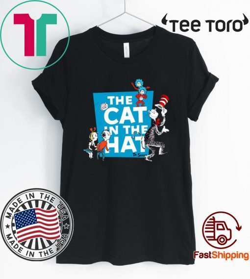 Dr Seuss The Cat In The Hat T-Shirt - Limited Edition