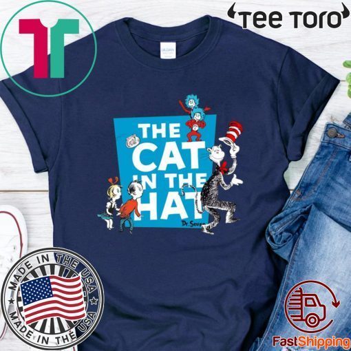 Dr Seuss The Cat In The Hat T-Shirt - Limited Edition