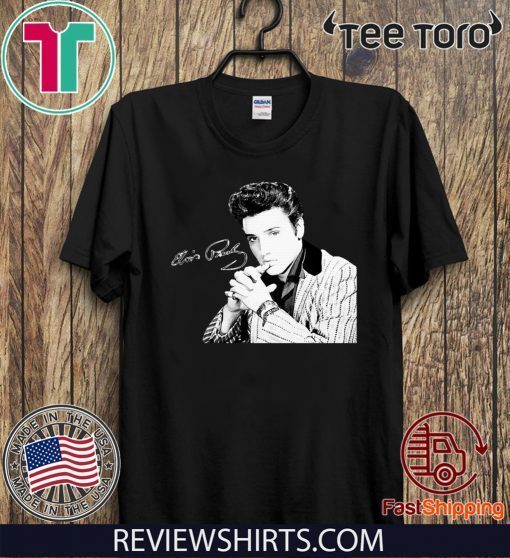 Elvis Presley Signature Official T-Shirt