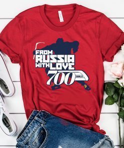 FROM RUSSIA WITH LOVE OFFICIAL T-SHIRT