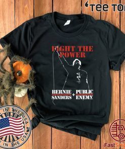 Bernie Sanders Fight The Power Bernie Sanders And Public Enemy Official T-Shirt