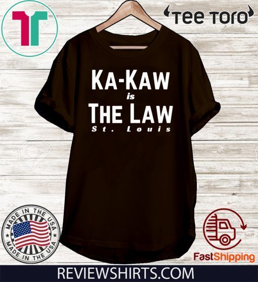 Football St. Louis XFL Ka-Kaw is the Law Limited Edition T-Shirt