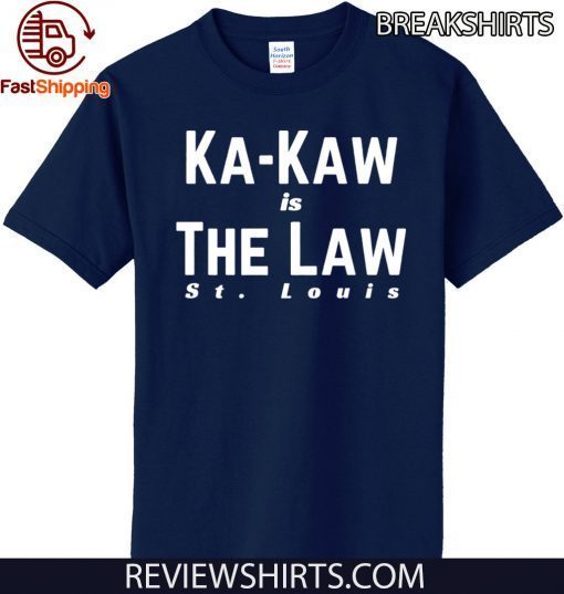 Football St. Louis XFL Ka-Kaw is the Law Limited Edition T-Shirt