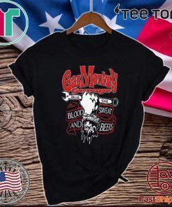 Gas Monkey Garage Dallas Texas Blood Sweat And Beers Original T-Shirt