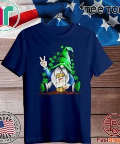 Gnomes Lucky Hug Pabst High Life St. Patrick_s Day 2020 T-Shirt