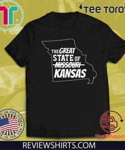 Great State of Missouri Kansas City Trump Funny Football Fan 2020 T-Shirt
