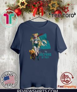 Harley Quinn Miami Dolphins Of Prey Original T-Shirt