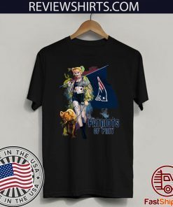 Harley Quinn New England Patriots Of Prey 2020 T-Shirt