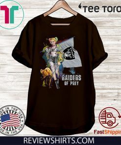 Harley Quinn Oakland Raiders Of Prey Official T-Shirt