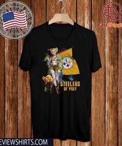 Harley Quinn Pittsburgh Steelers Of Prey Unisex T-Shirt