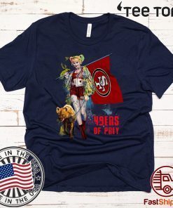 Harley Quinn San Francisco 49ers Of Prey Funny T-Shirt