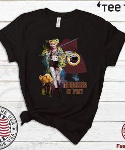 Harley Quinn San Washington Redskins Of Prey 2020 T-Shirt