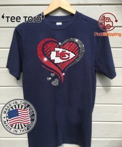 Heart Diamond Kansas City Chiefs Super Bowl Champions 2020 T-Shirt