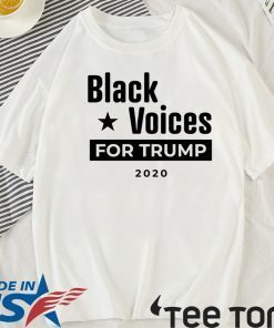 Official Black Voices For Trump 2020 T-Shirt