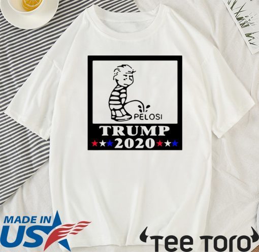 Donald Trump Pee On Pelosi 2020 Shirt