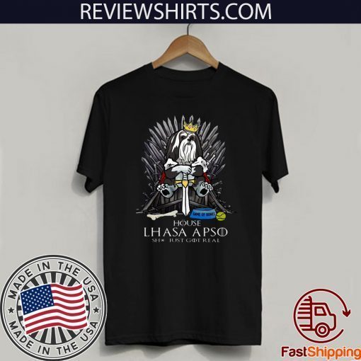 House Lhasa Apso Shit Just Got Real Official T-Shirt