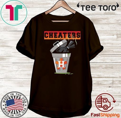 Houston Trashtros Asterisks Cheaters Trash Can 2020 T-Shirt