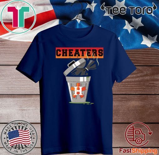 Houston Trashtros Asterisks Cheaters Trash Can 2020 T-Shirt