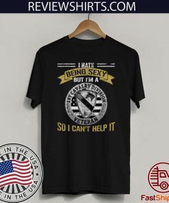 I Hate Being Sexy But I’m A 1st Cavalry Division Veteran Official T-Shirt