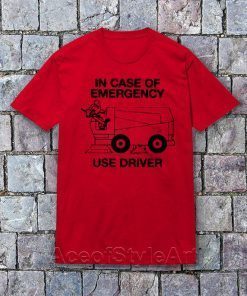 In Case Of Emergency Use The Zamboni Driver Official T-Shirt