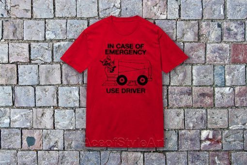 In Case Of Emergency Use The Zamboni Driver Official T-Shirt