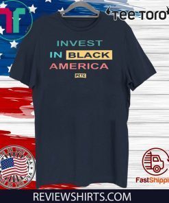 INVEST IN BLACK AMERICA OFFICIAL T-SHIRT