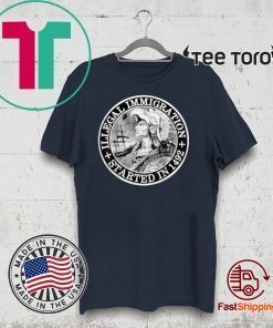 Illegal Immigration Started In 1492 2020 T-Shirt