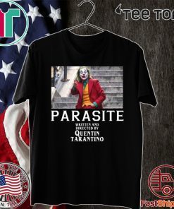Joker Parasite written and directed by Quentin Tarantino Official T-Shirt