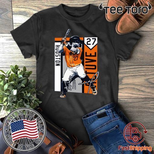 Jose Altuve 27 Houston Jersey Tee Shirt