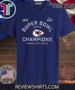 KANSAS CITY CHIEFS SUPER BOWL LIV CHAMPIONS 2020 T-SHIRT