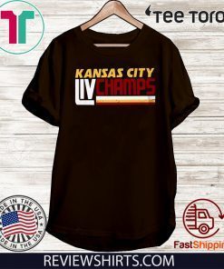 KANSAS CITY LIV CHAMPS KANSAS CITY CHIEFS SUPER BOWL LIV CHAMPIONS 2020 T-SHIRT
