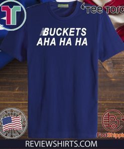 KAWHI LEONARD BUCKETS AHA HA HA OFFICIAL T-SHIRT